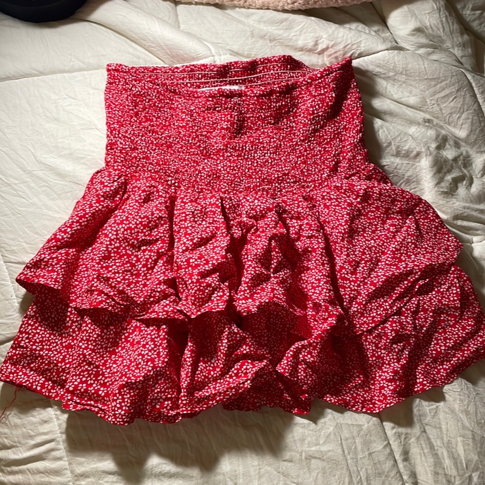 High Waisted Frilly Adika Skirt